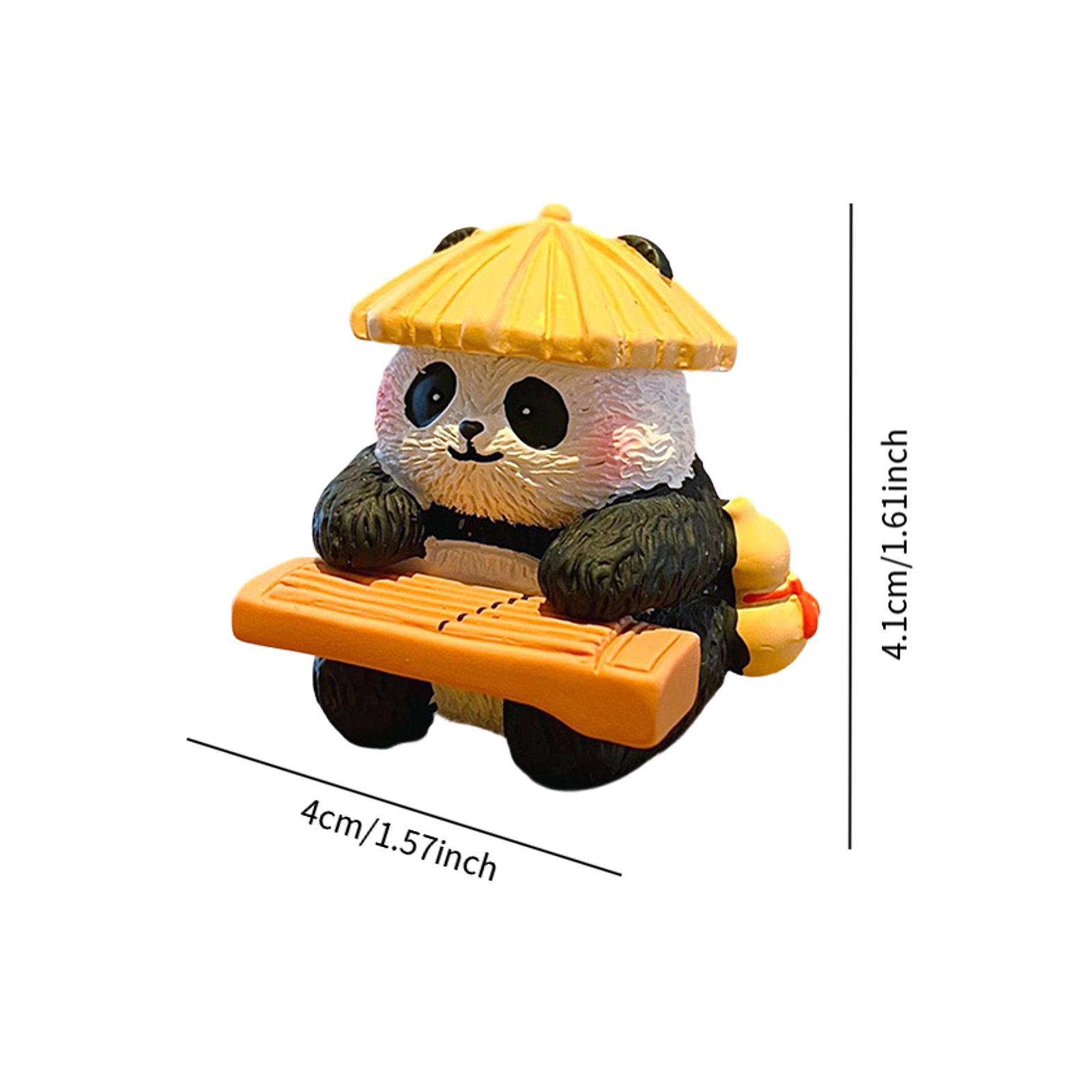 Resin Panda Figurine Art Deco  - Resin Art Dining Table recension och pris