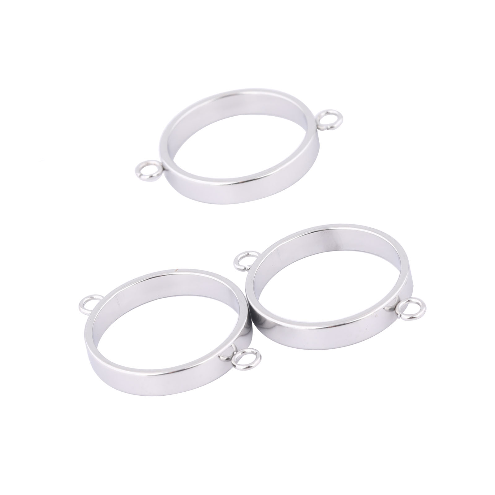 10pcs Stainless Steel 14mm Ope - Resin Art Pendant recension och pris