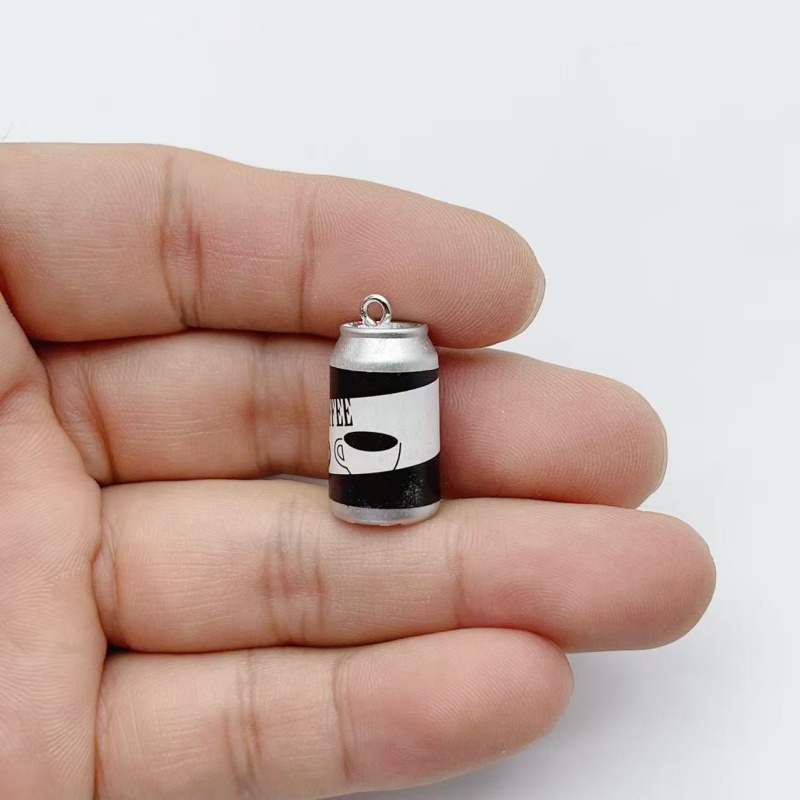 10Pcs Mini Simulation Beverage - Resin Art Pendant recension och pris
