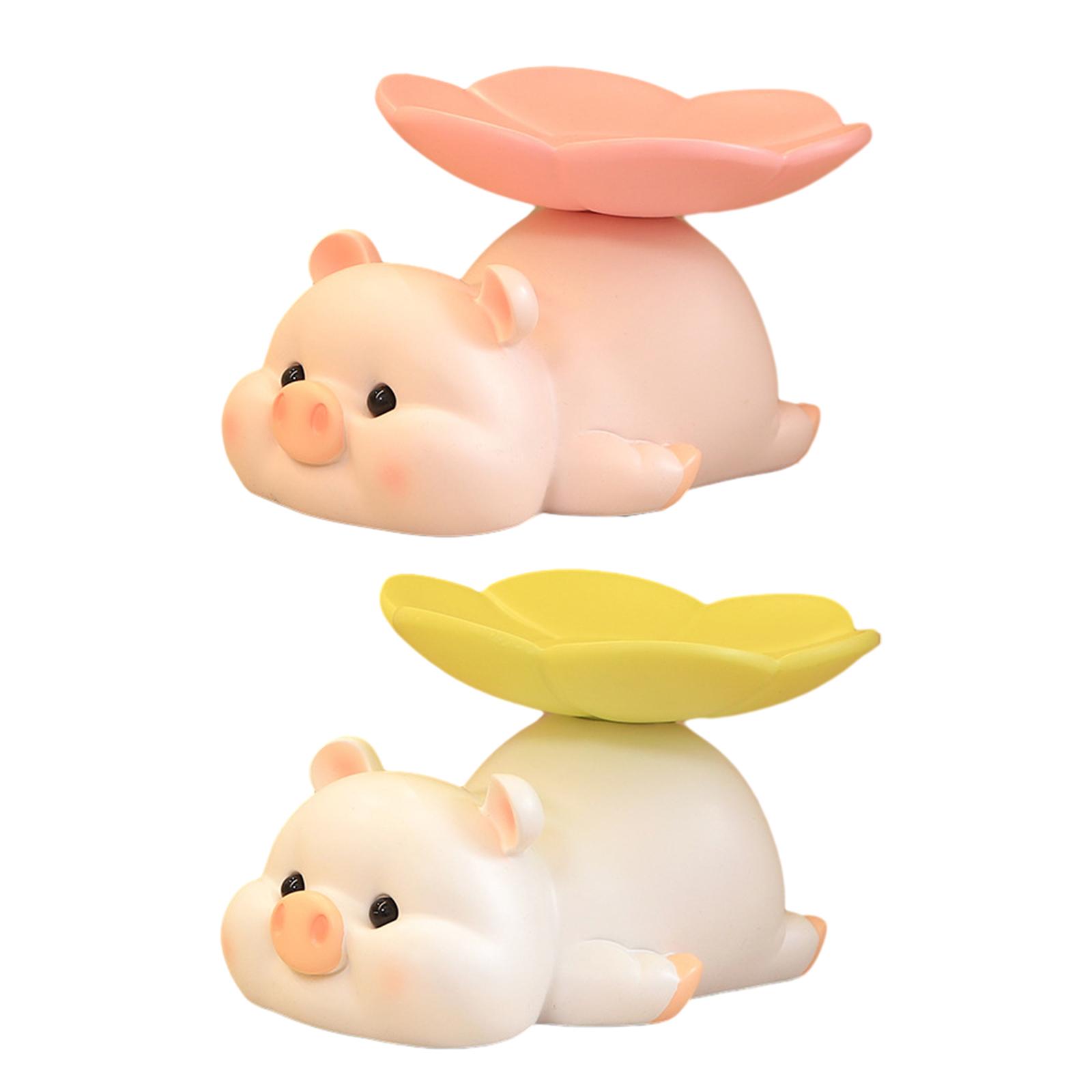 Pig Statue Art Craft Ornament  - Resin Art Dining Table recension och pris