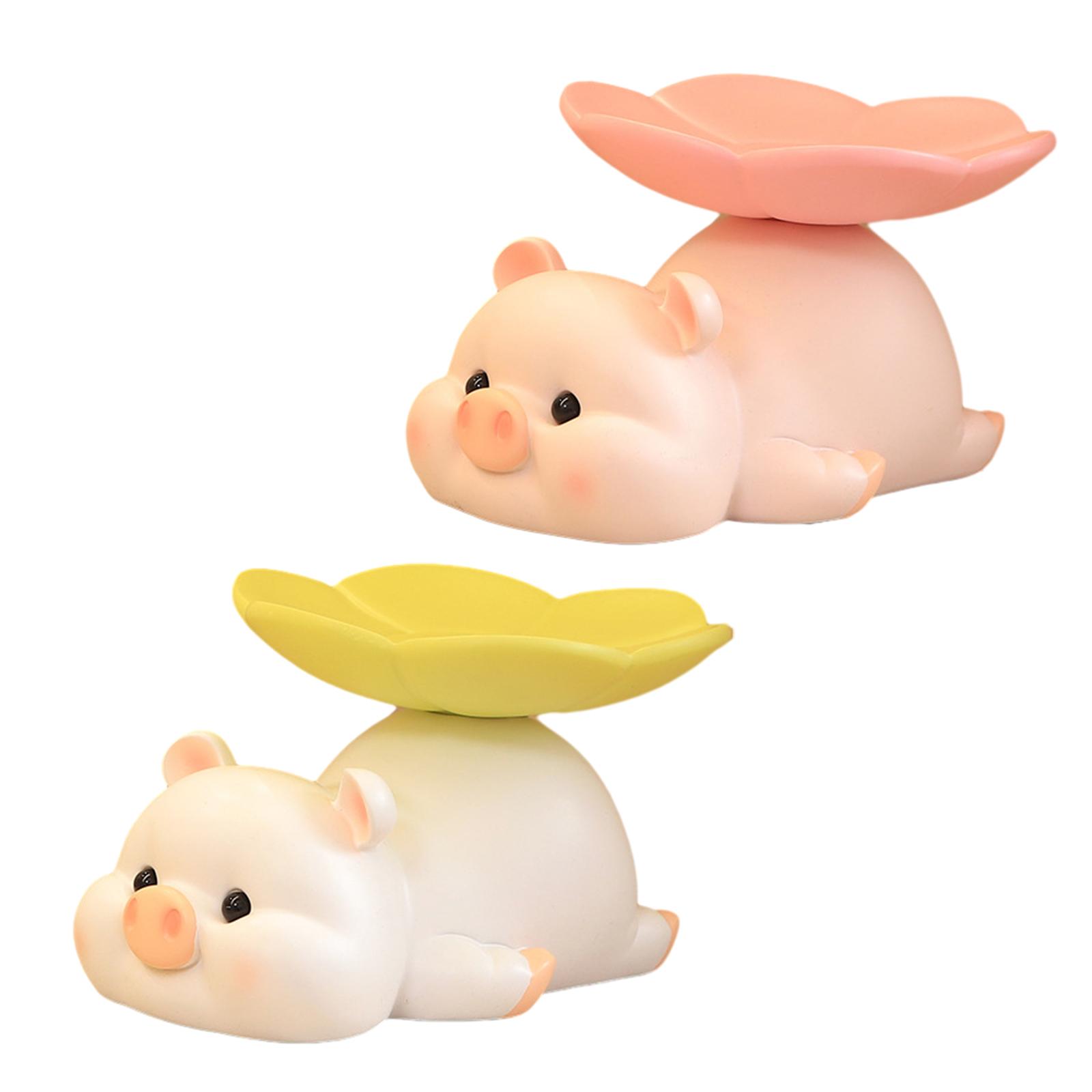 Pig Statue Art Craft Ornament  - Resin Art Dining Table recension och pris