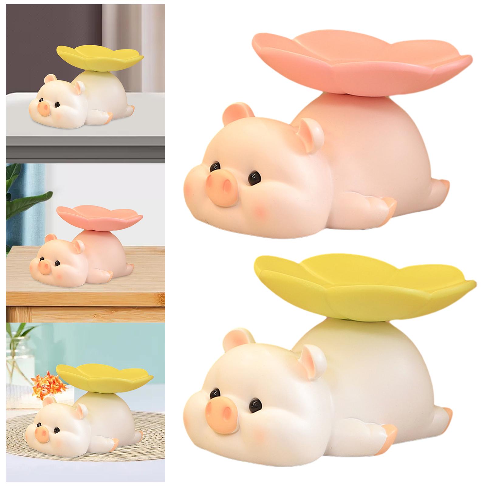 Pig Statue Art Craft Ornament  - Resin Art Dining Table recension och pris