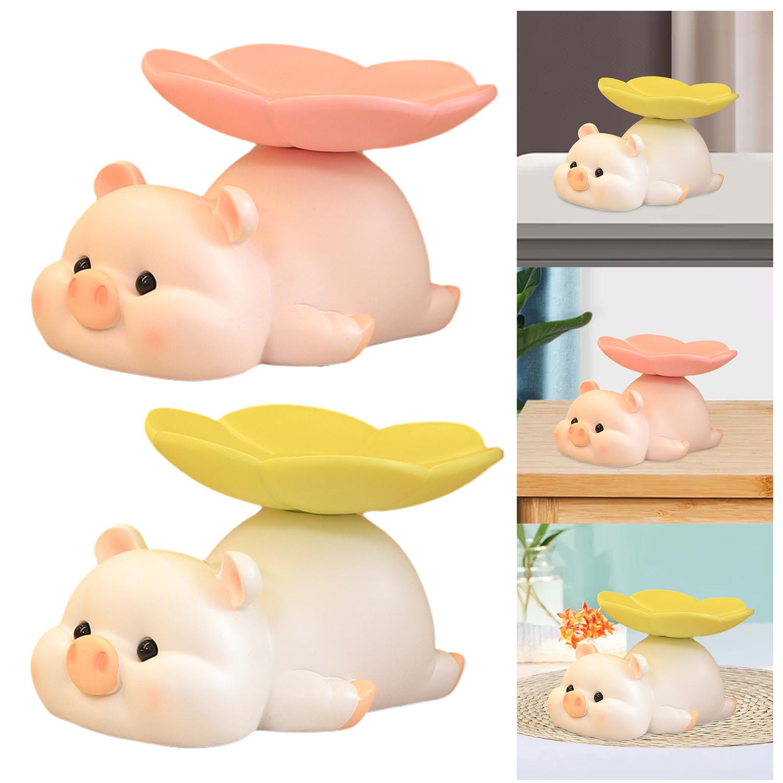 Pig Statue Art Craft Ornament  - Resin Art Dining Table recension och pris