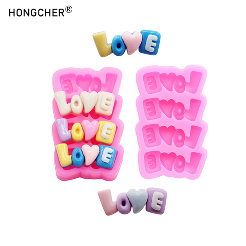 LOVE Letters Silicone Mold DIY - Resin Art Phone Case recension och pris