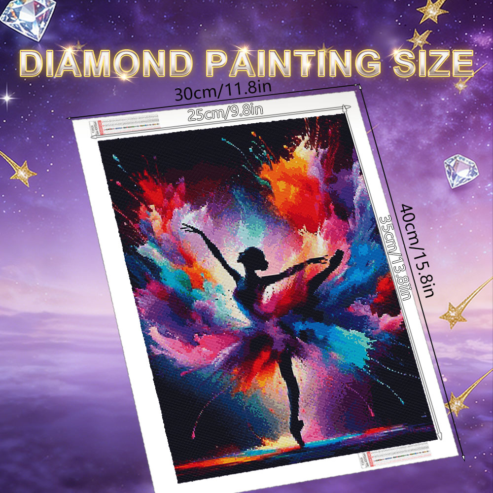 HUACAN 5d Diy Diamond Mosaic K - Resin Art Wallpaper recension och pris