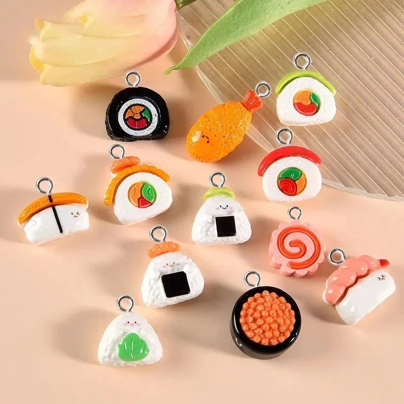 10Pcs Mini Food Resin Charms S - Resin Art Pendant recension och pris