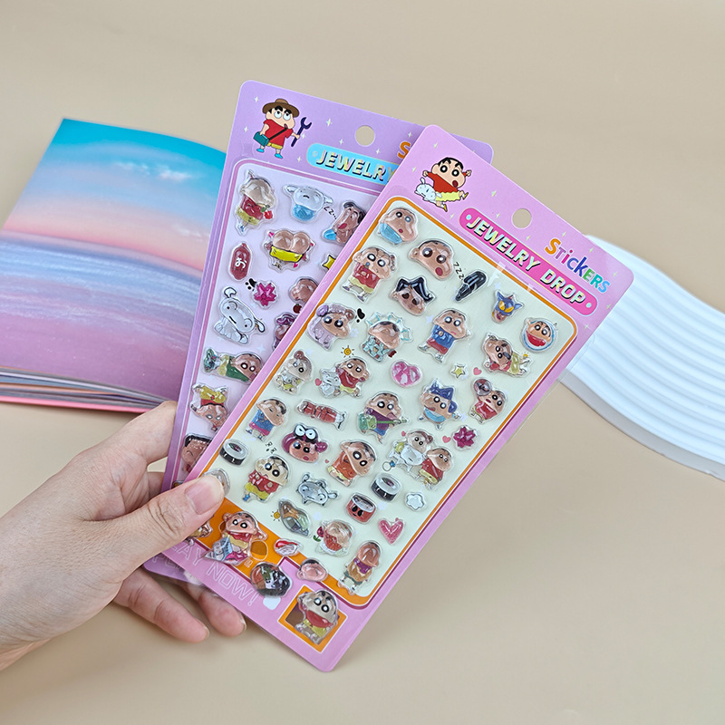 Crayon Shinchan Cartoon 3D Res - Resin Art Phone Case recension och pris