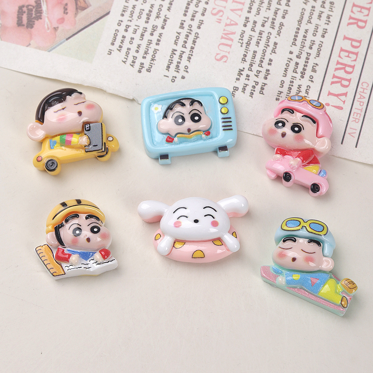 Kawaii Crayon Shin-chan Resin  - Resin Art Phone Case recension och pris