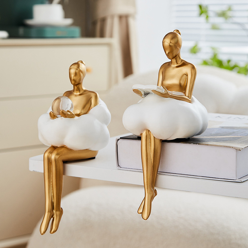 Ballet Girl Cloud Abstract Art - Resin Art And Design recension och pris