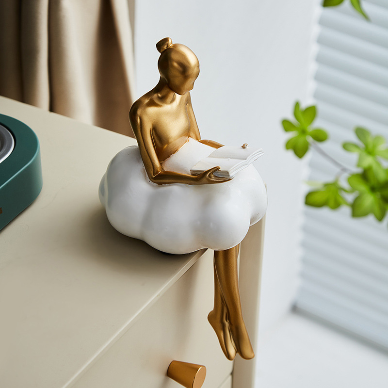 Ballet Girl Cloud Abstract Art - Resin Art And Design recension och pris