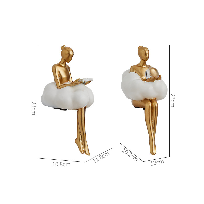 Ballet Girl Cloud Abstract Art - Resin Art And Design recension och pris