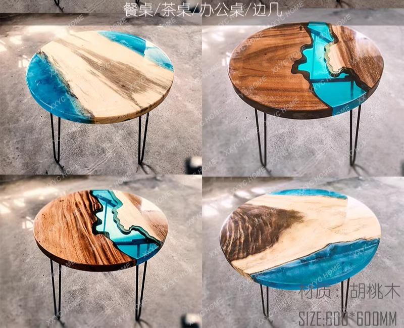 Creative art dining table epox - Resin Art Dining Table recension och pris