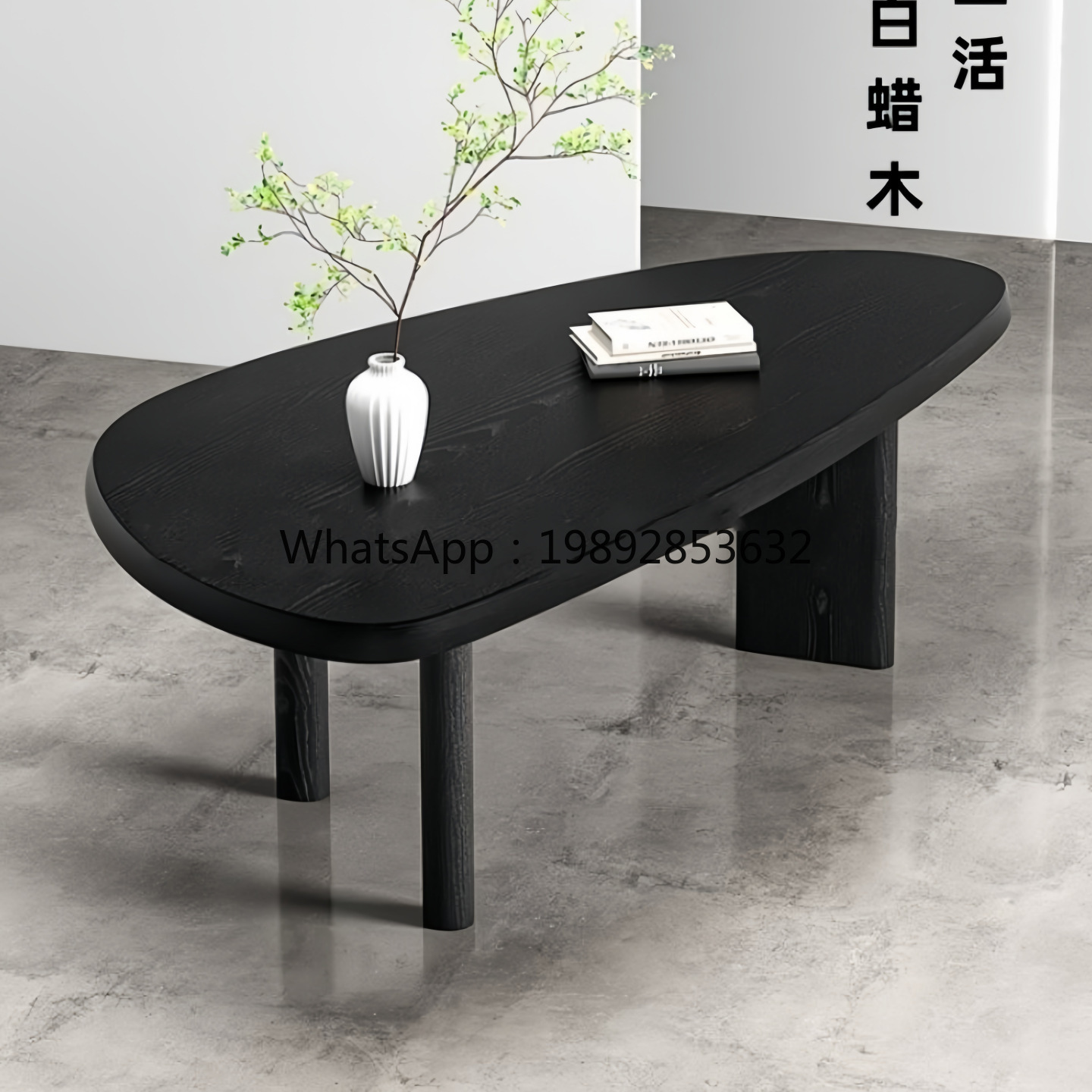 LYY Italian Minimalist Lacquer - Resin Art Dining Table recension och pris