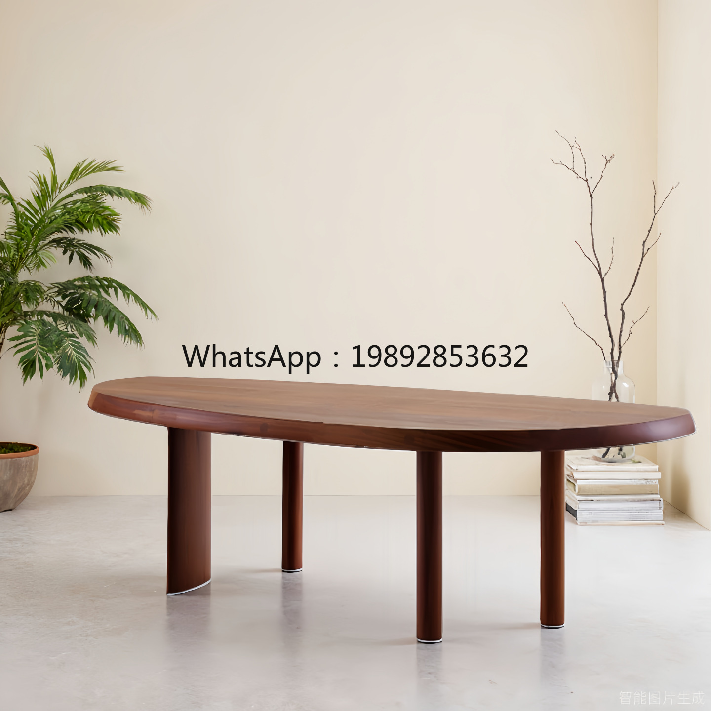 LYY Italian Minimalist Lacquer - Resin Art Dining Table recension och pris