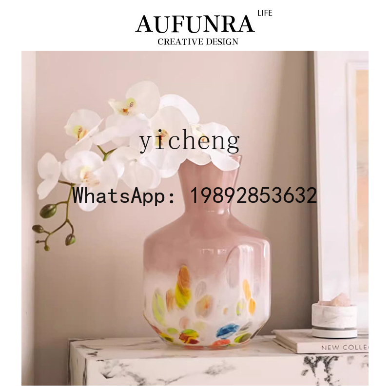 FY vase glass ornament living  - Resin Art Dining Table recension och pris