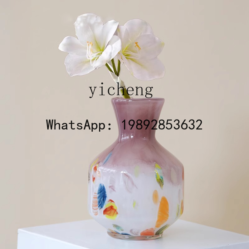 FY vase glass ornament living  - Resin Art Dining Table recension och pris