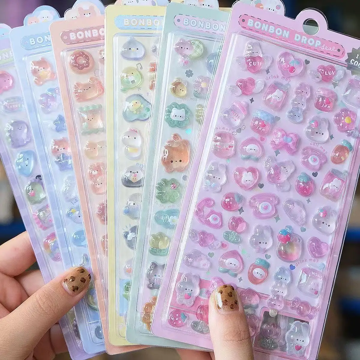 =-=2027Kawaii 3D Jelly Resin S - Resin Art Phone Case recension och pris