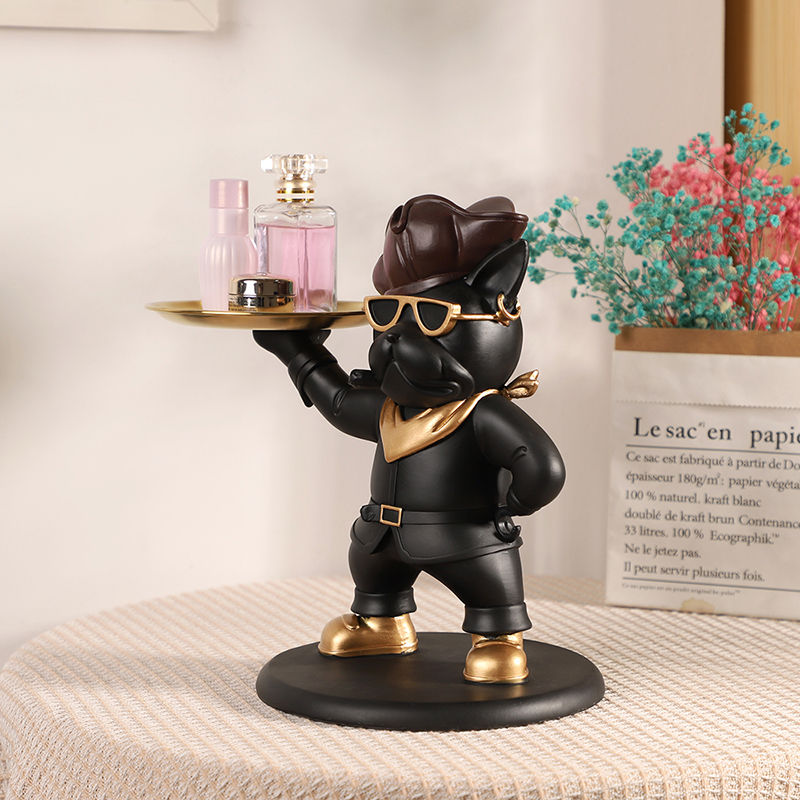 Resin Pirate Chef Statue Tray  - Resin Art Dining Table recension och pris