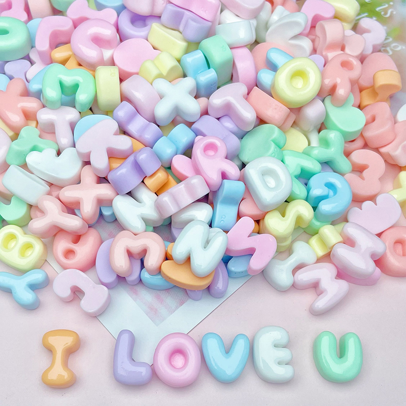 New20Pcs Mini Letters Mixed Re - Resin Art Phone Case recension och pris