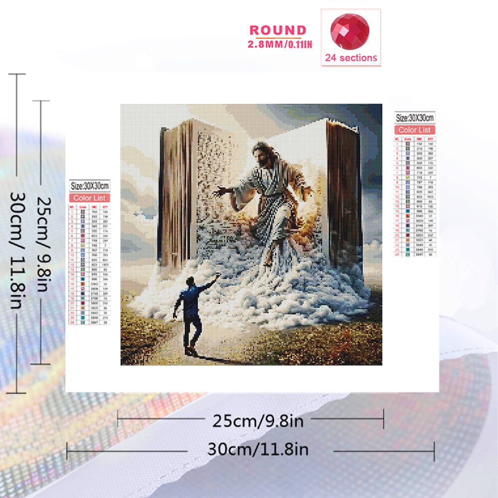 Evershine Full Square Diamond  - Resin Art Wallpaper recension och pris