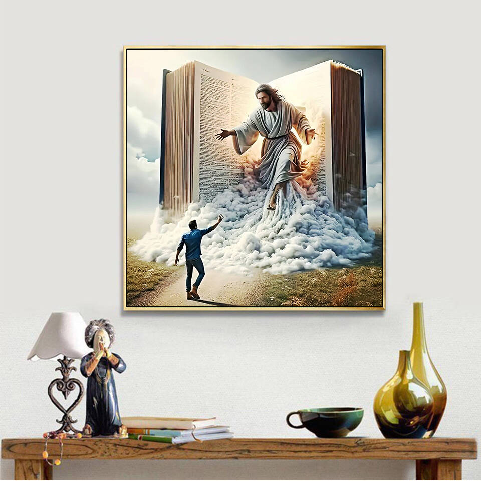 Evershine Full Square Diamond  - Resin Art Wallpaper recension och pris