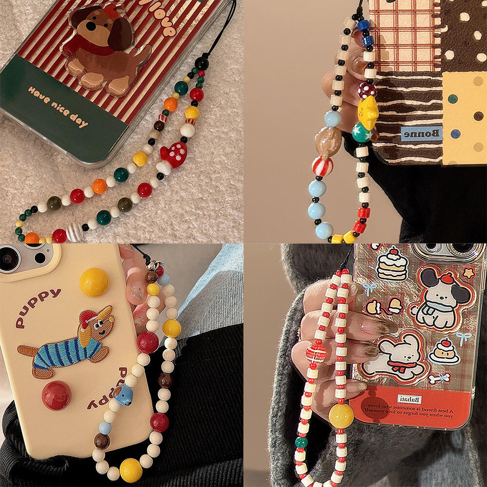Cute Dog Bear Cheese Pendant M - Resin Art Phone Case recension och pris
