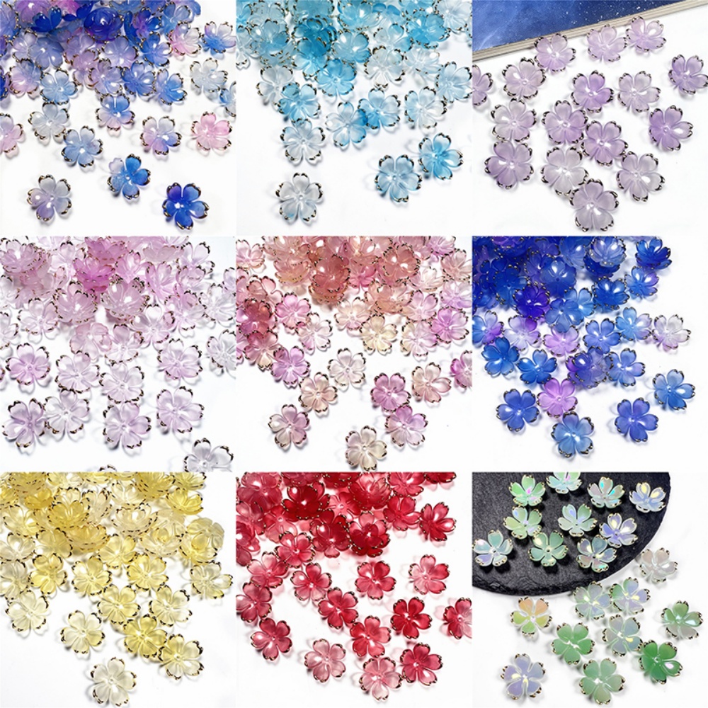 50pcs/lot 19mm Acrylic Cherry  - Resin Art Supplies Near Me recension och pris