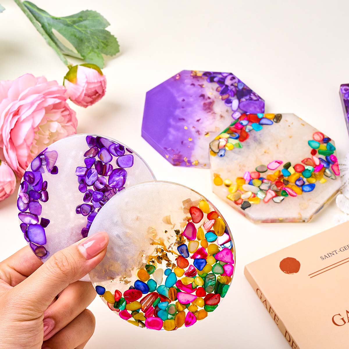 Epoxy Resin Coaster Making Kit - Epoxy Resin Ab recension och pris