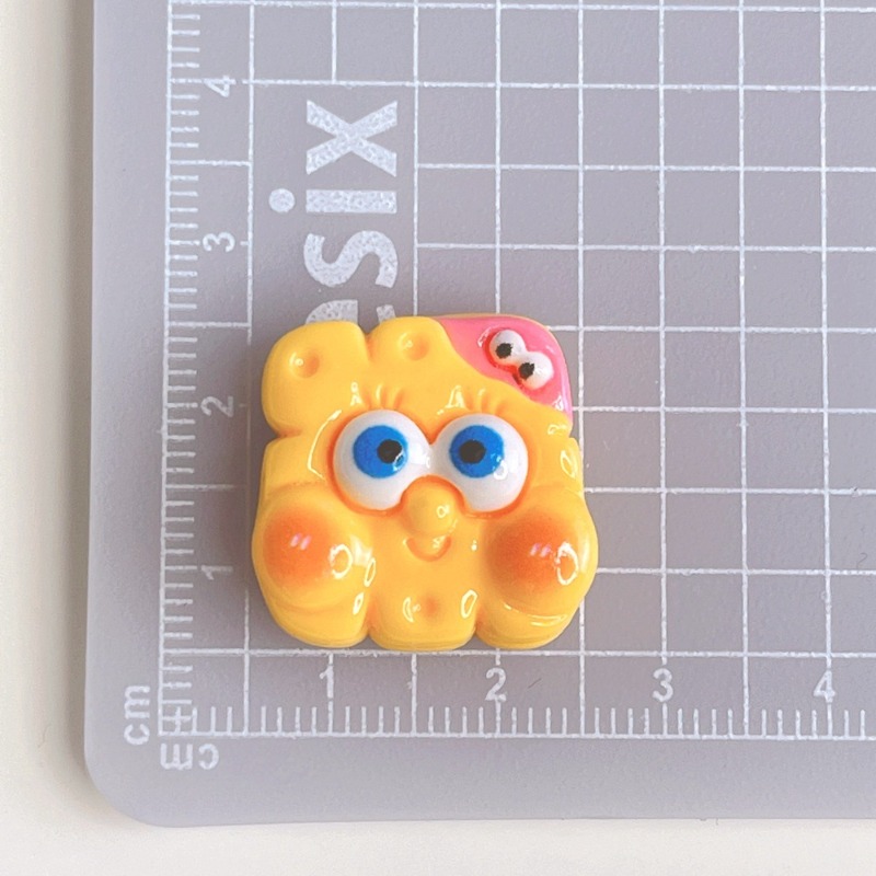 8PCS Kawaii SpongeBob SquarePa - Resin Art Phone Case recension och pris