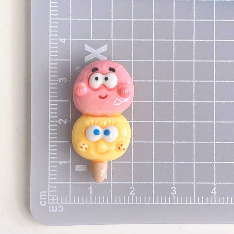 8PCS Kawaii SpongeBob SquarePa - Resin Art Phone Case recension och pris