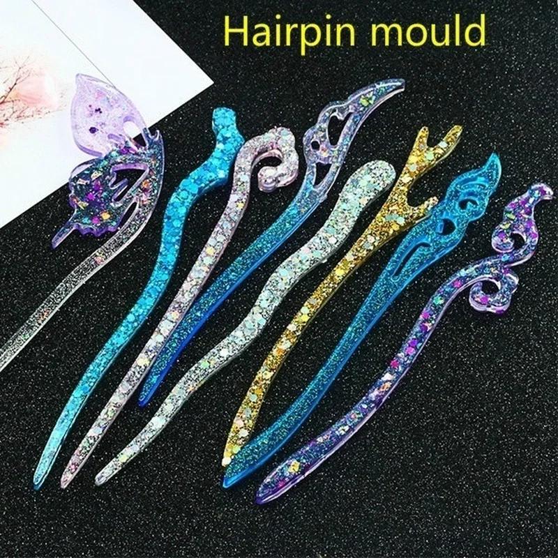 New Transparent Hairpin Silico - Resin Art And Deco recension och pris