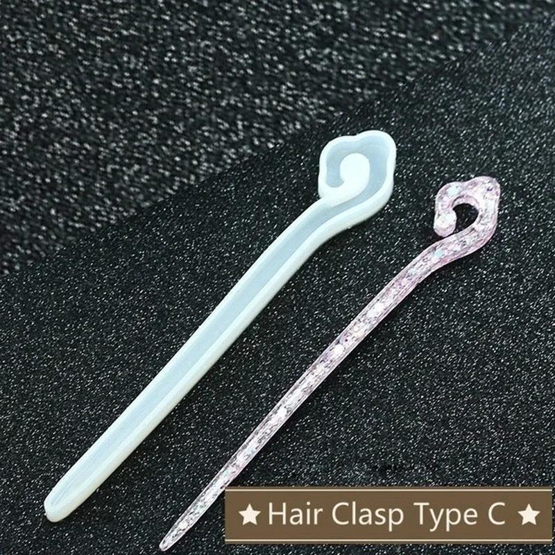 New Transparent Hairpin Silico - Resin Art And Deco recension och pris