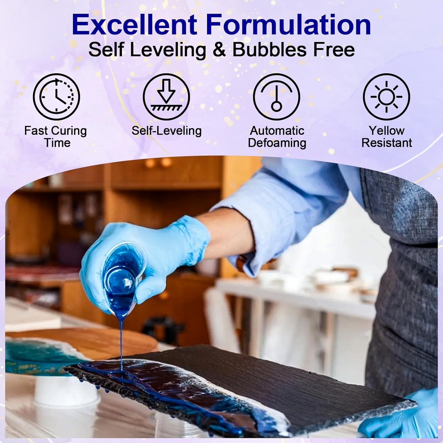 Clear Epoxy Resin AB Glue Hard - Epoxy Resin Ab recension och pris