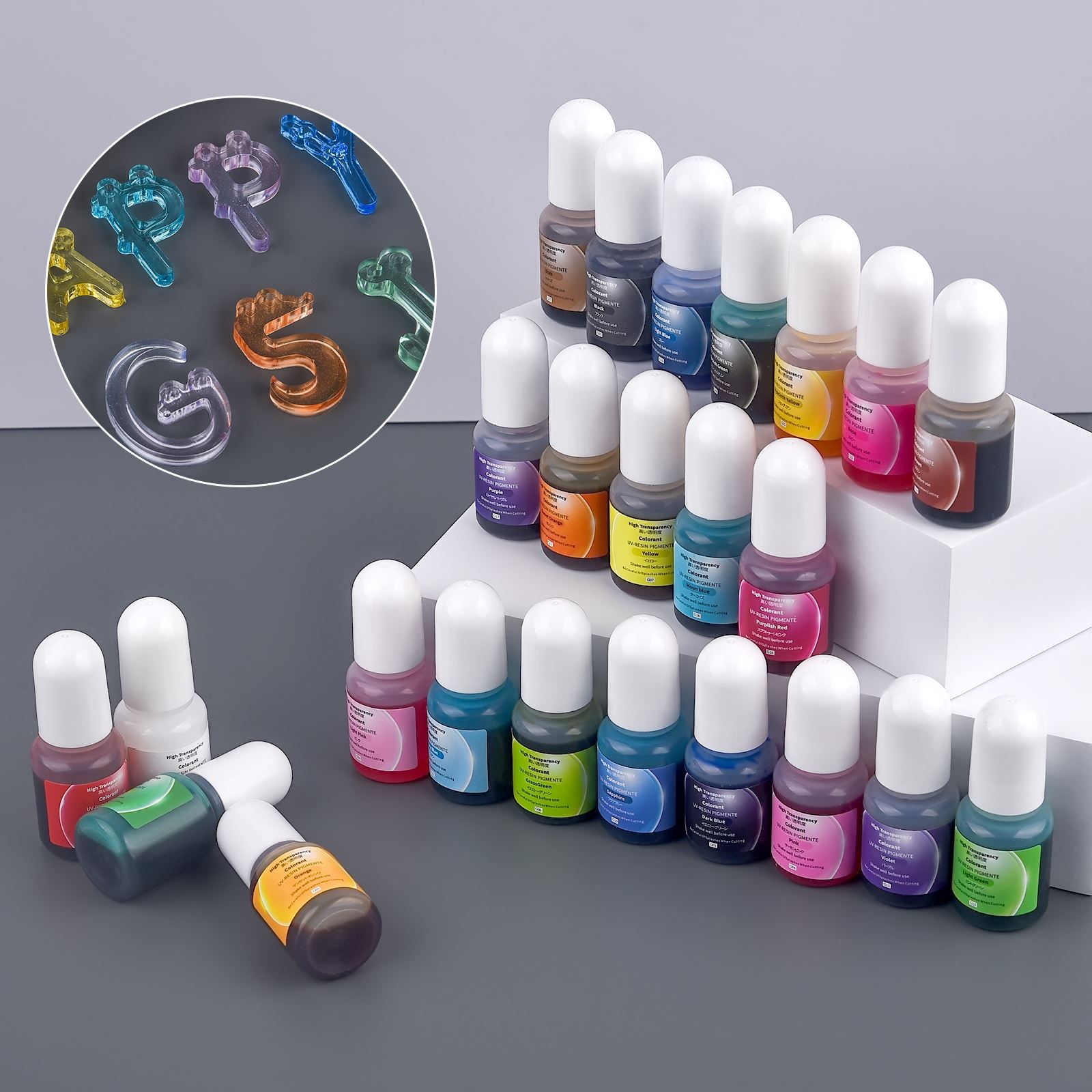 24Colors 5ml Epoxy Resin Pigme - Epoxy Resin Ab recension och pris