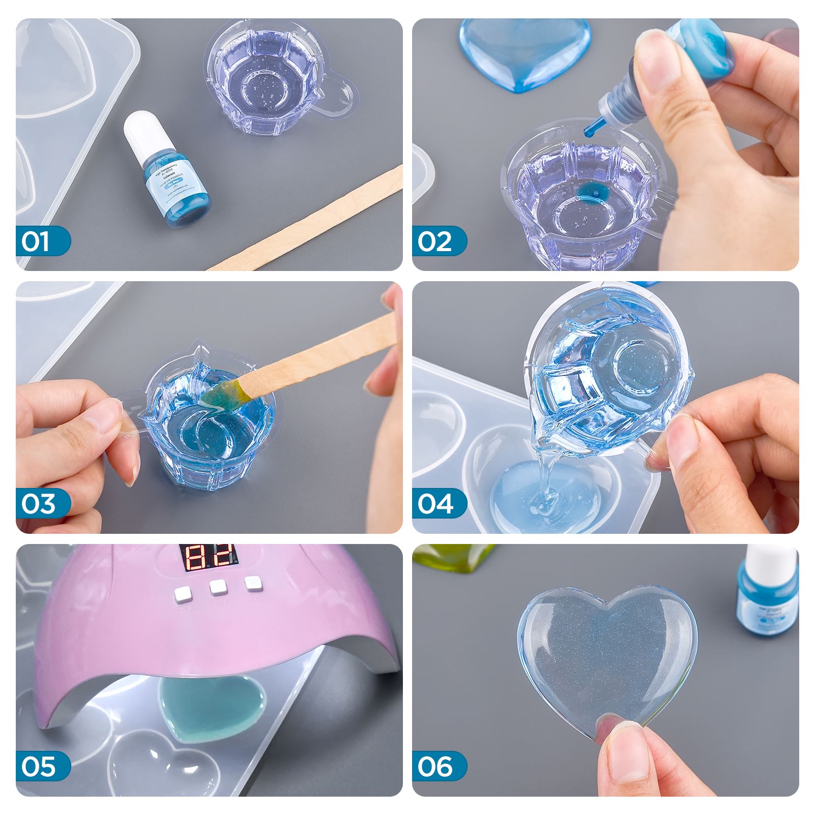 24Colors 5ml Epoxy Resin Pigme - Epoxy Resin Ab recension och pris