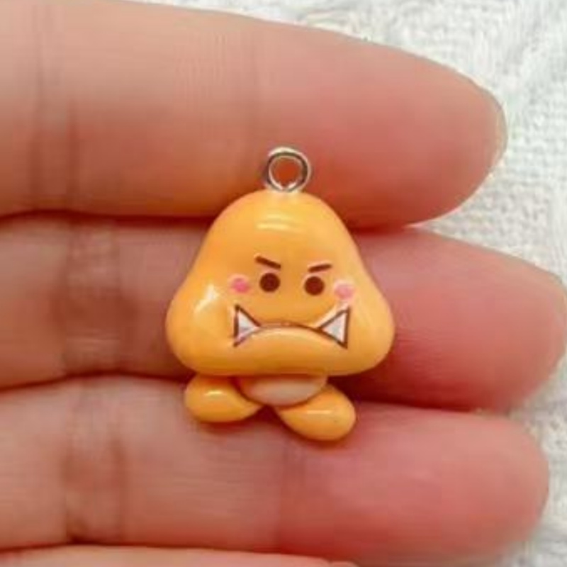 10pcs resin cartoon pendant, D - Resin Art Pendant recension och pris