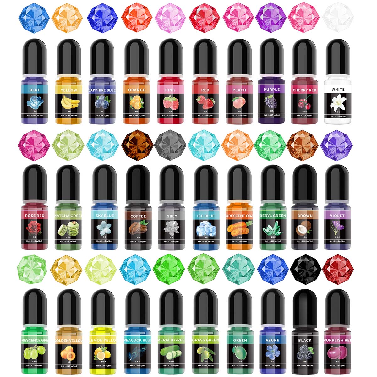 5ml/Bottle Epoxy Resin Pigment - Epoxy Resin Ab recension och pris