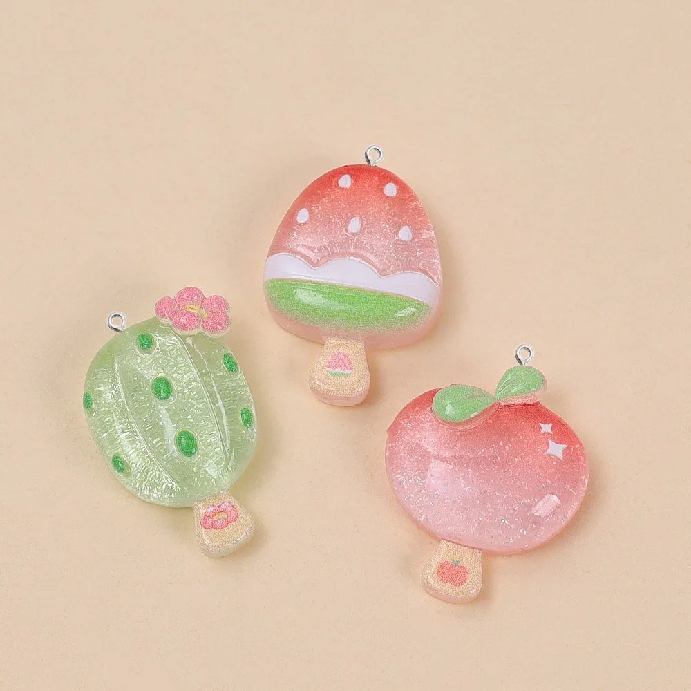 10Pcs Kawaii Summer Popsicle R - Resin Art And Deco recension och pris