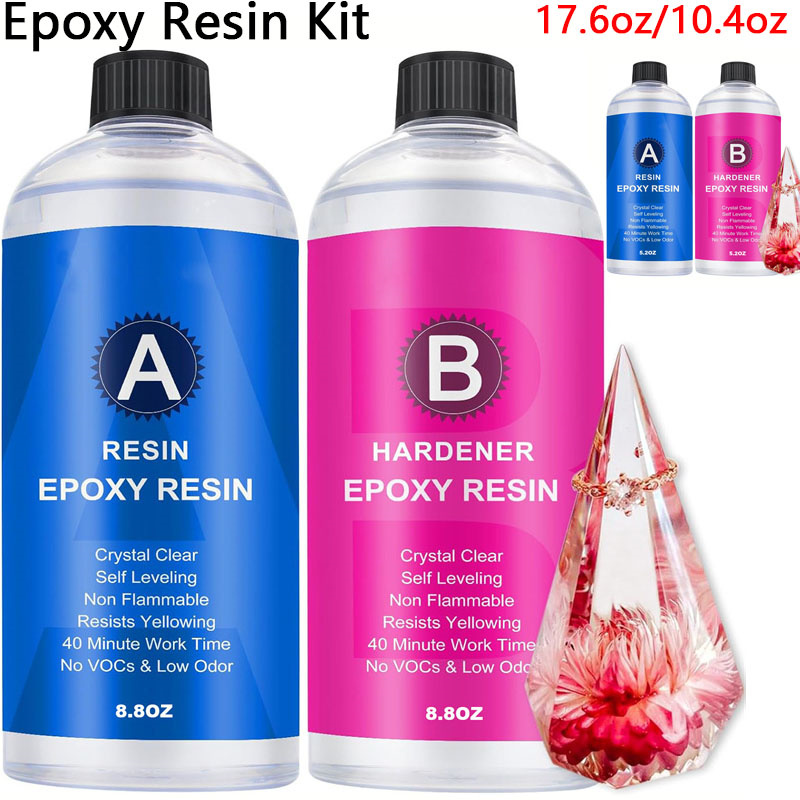 17.6oz/10.4oz Clear Epoxy Resi - Resin Art Table Top recension och pris