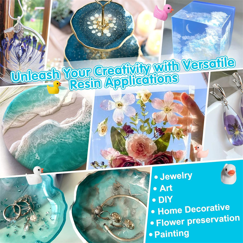 17.6oz/10.4oz Clear Epoxy Resi - Resin Art Table Top recension och pris